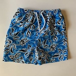 Hawaiian Theme Swim Shorts Trunks Size 4